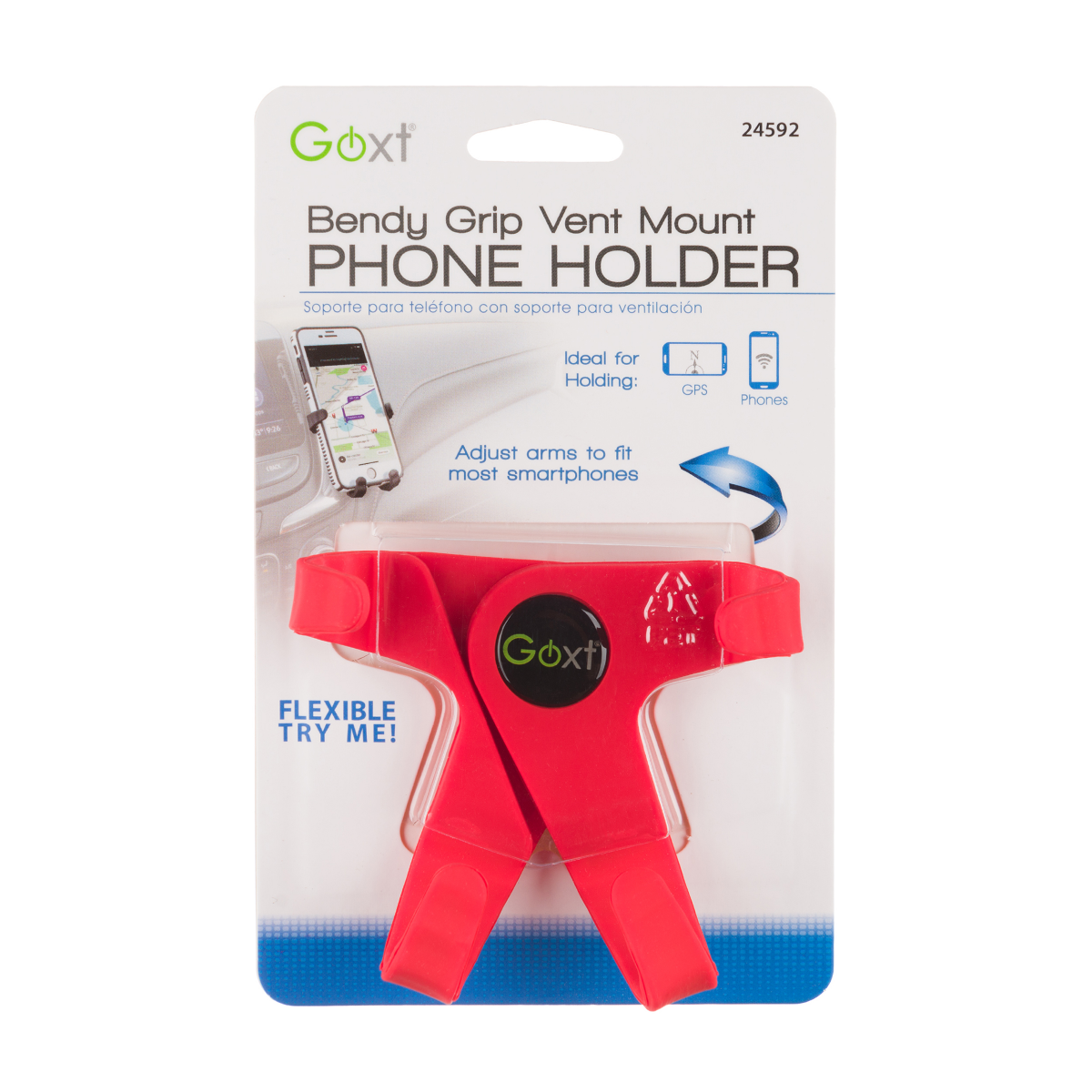slide 1 of 1, Bendy Phone Holder, 1 ct