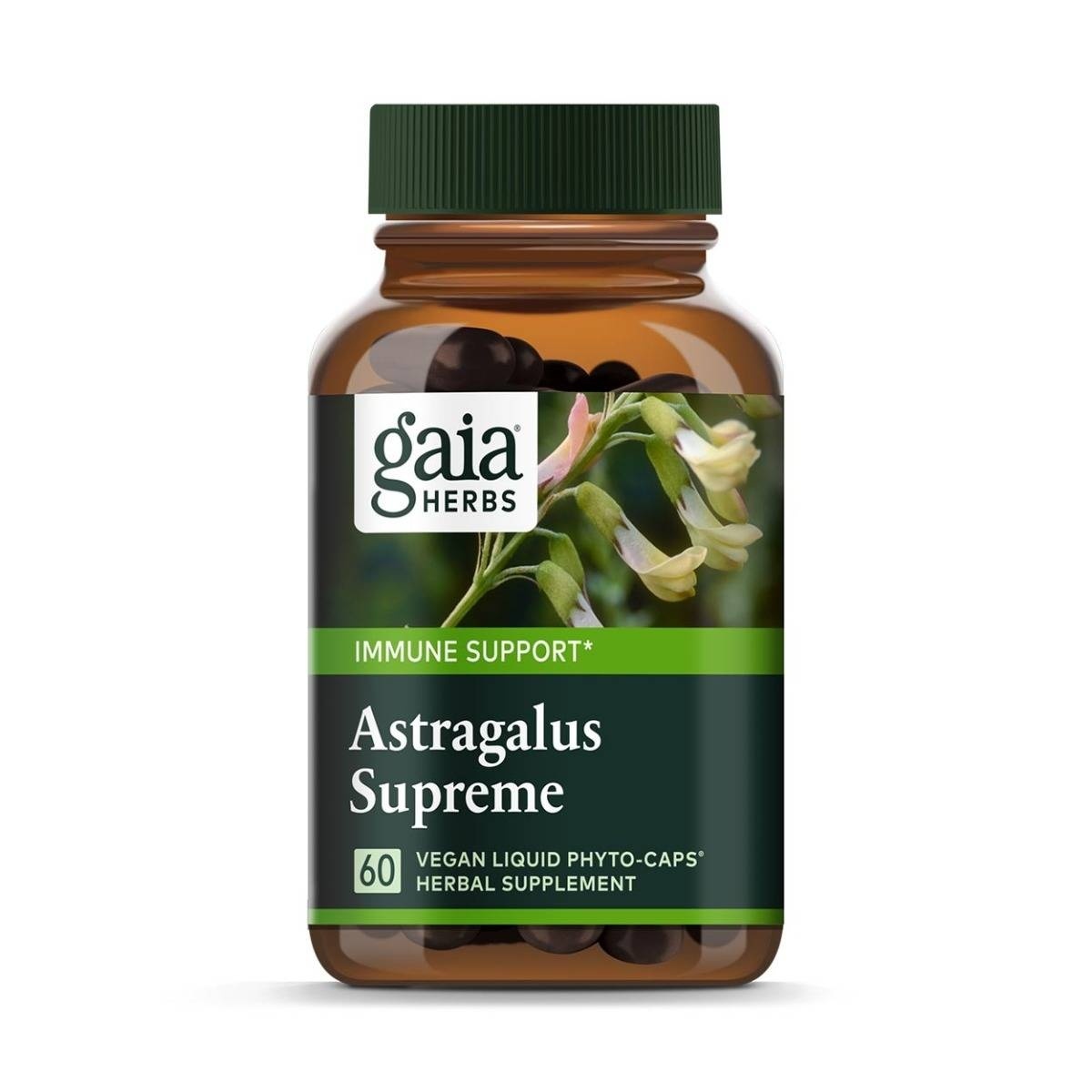slide 1 of 4, Gaia Astragalus Supreme 60 ea, 60 ct