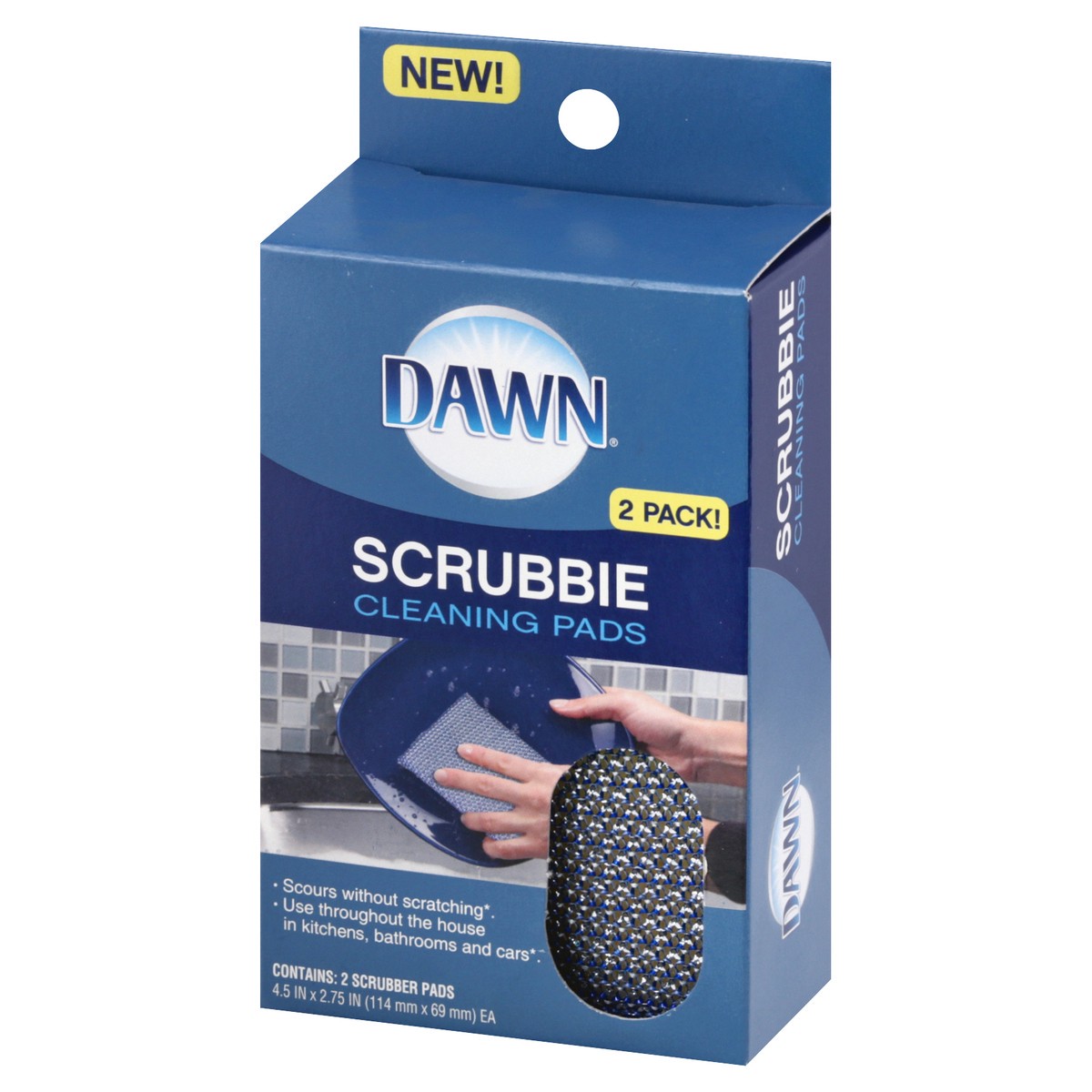 slide 3 of 9, Dawn Scrubbie Cleaning Pads, 2 ct