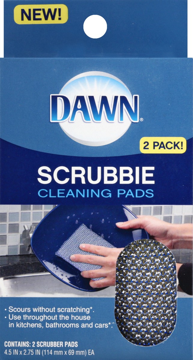 slide 6 of 9, Dawn Scrubbie Cleaning Pads, 2 ct