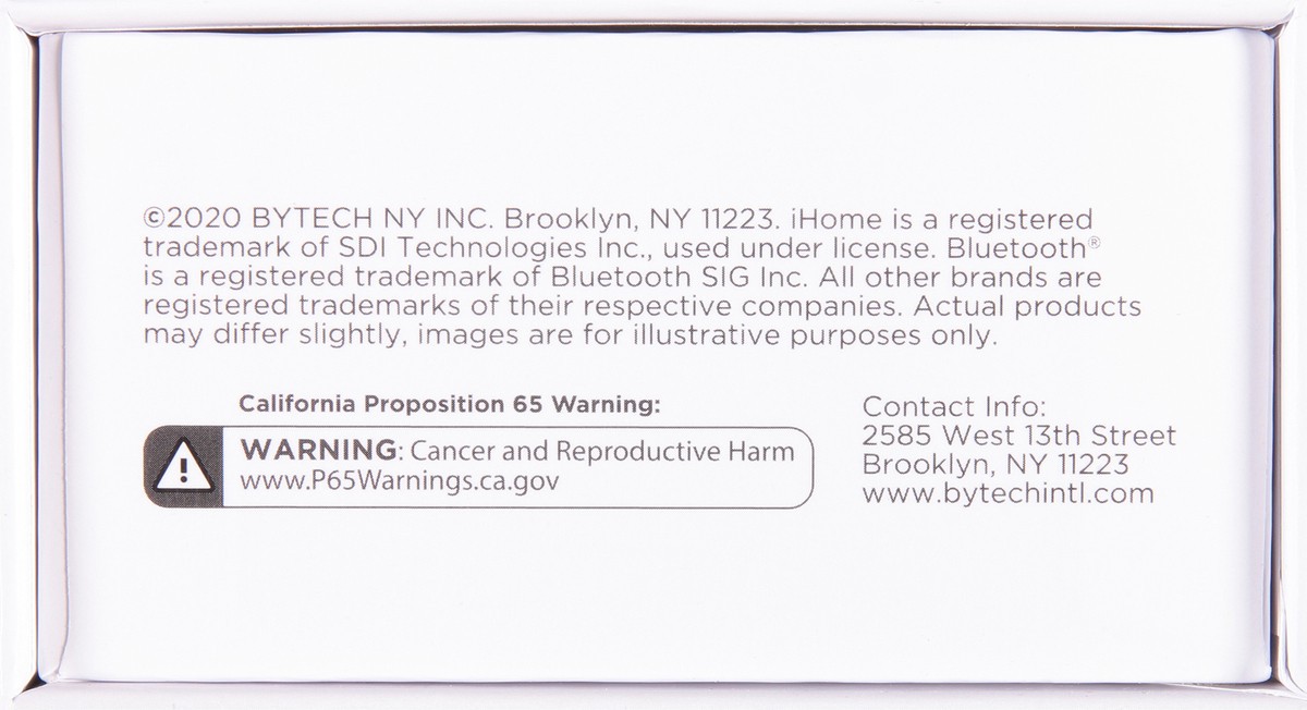 slide 4 of 9, iHome XT-12 True Wireless Earbuds 1 ea, 1 ct