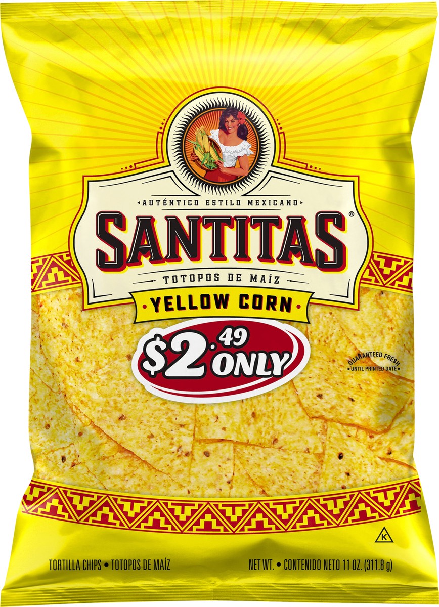 Santitas Corn Blend Tortilla Chips 11 Oz | Shipt