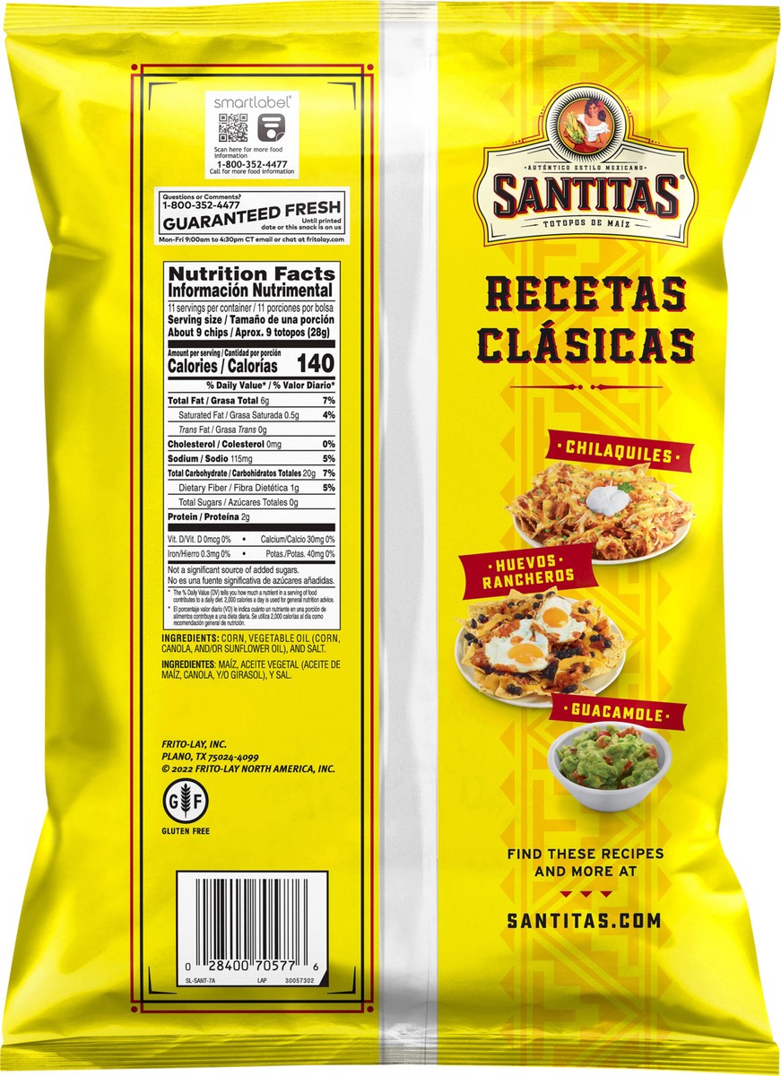 Santitas Corn Blend Tortilla Chips 11 Oz | Shipt