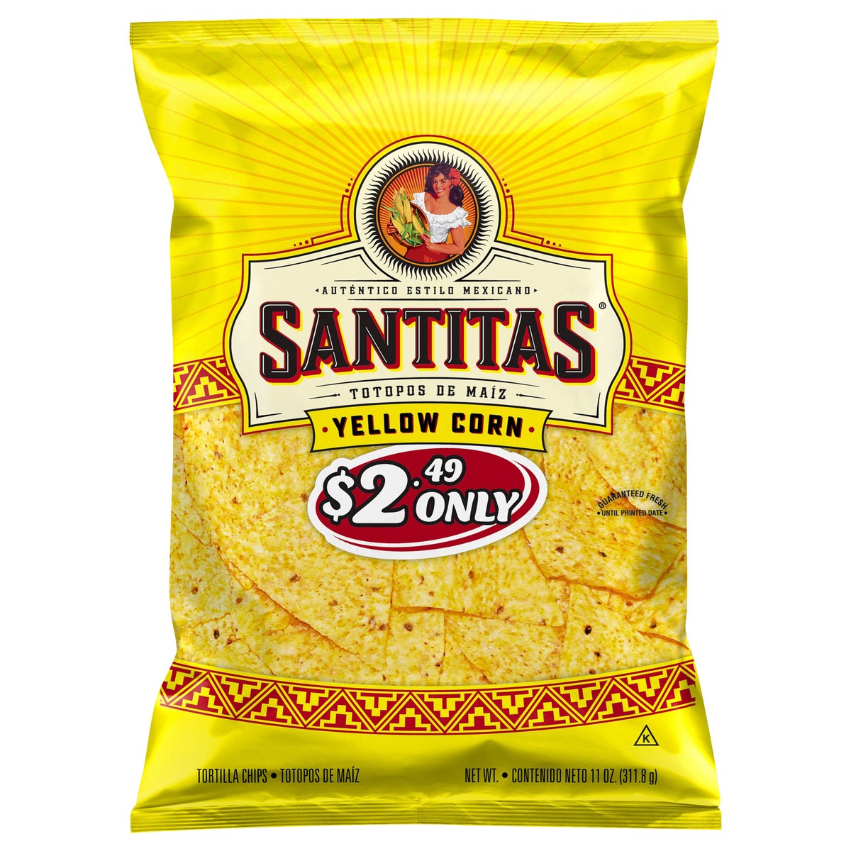 Santitas Corn Blend Tortilla Chips 11 Oz | Shipt