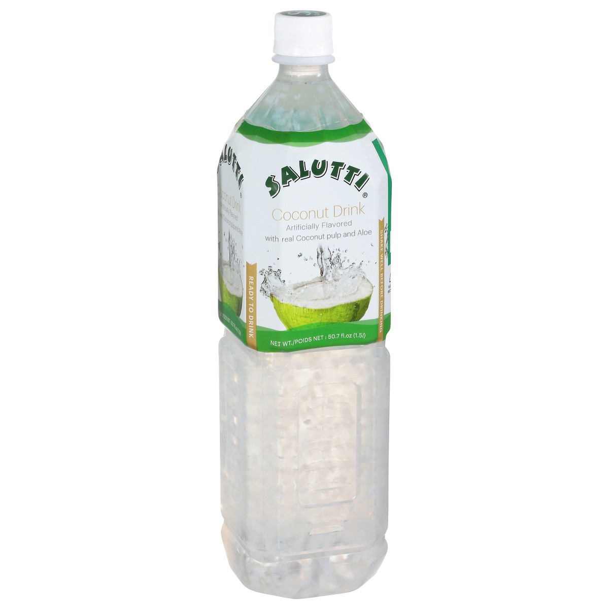 slide 5 of 9, Salutti Coconut Drink - 50.7 fl oz, 50.7 fl oz