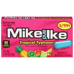 Mike and Ike Chewy Tropical Typhoon Candy 0.78 oz