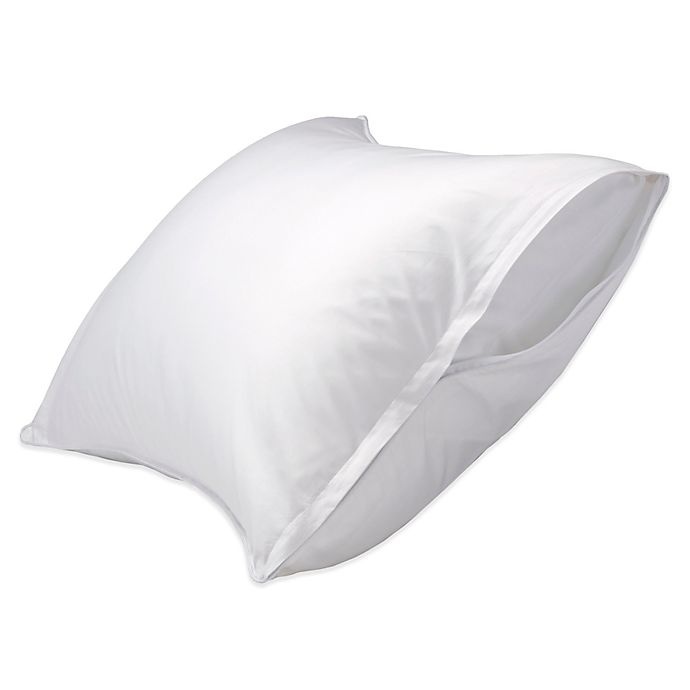 slide 1 of 1, Healthy Nights Cotton Stain Repel & Release Standard/Queen Pillow Protector, 1 ct