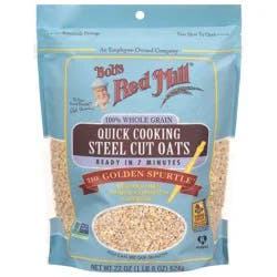 Bob's Red Mill Quick Cooking Oats Steel Cut