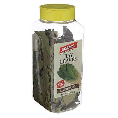 slide 1 of 1, Adams Pantry Basics Saver Size Bay Leaves, 2 oz