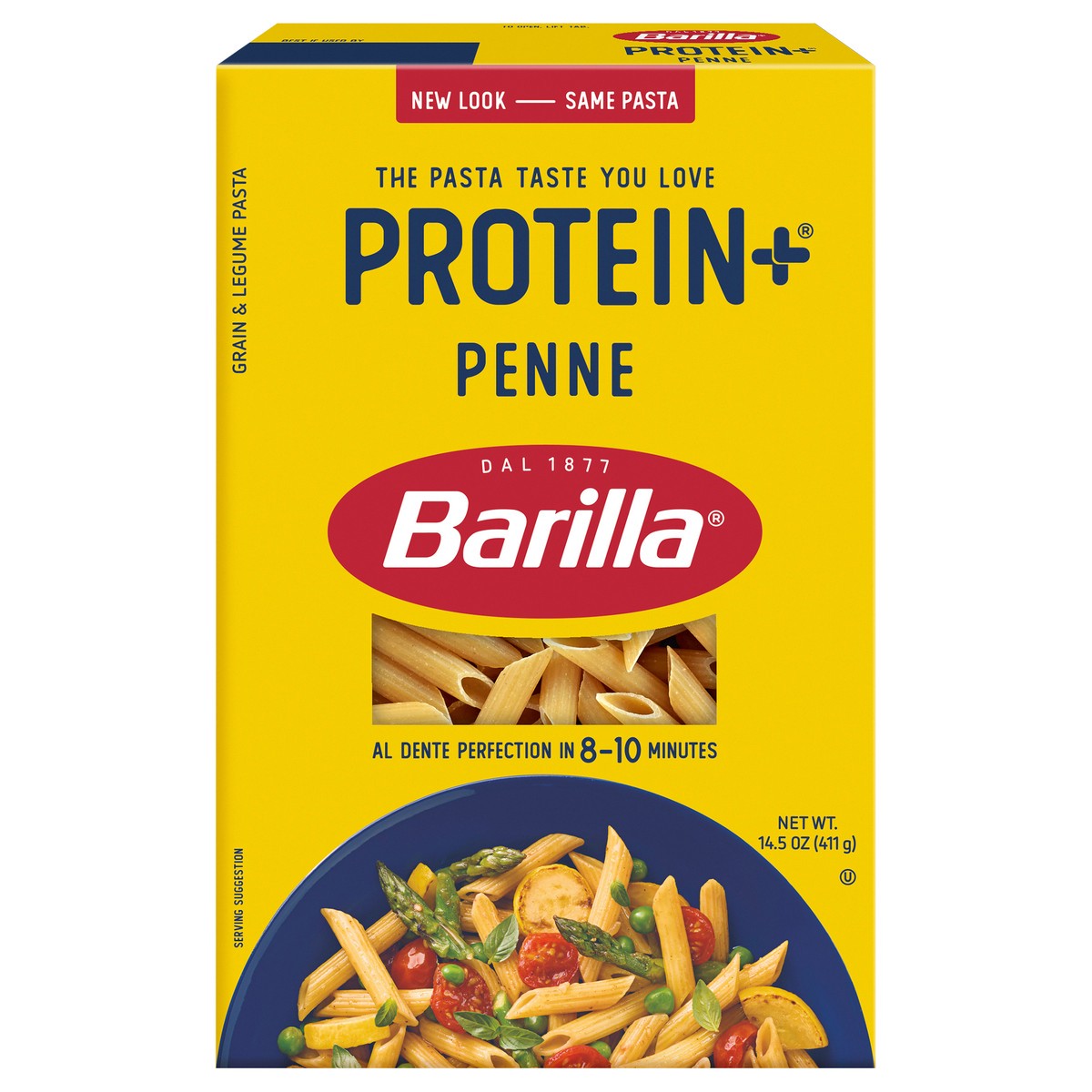 slide 1 of 9, Barilla Protein +™ Penne Pasta 14.5 oz. Box, 14.5 oz