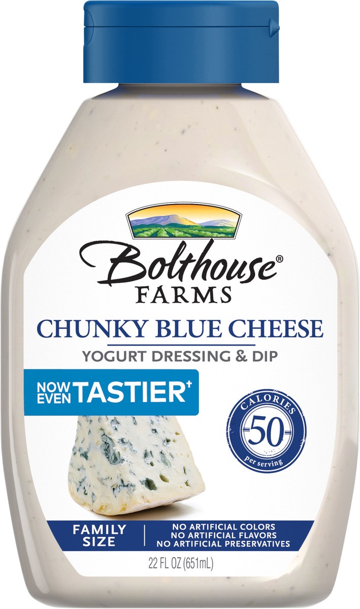 slide 4 of 5, Bolthouse Farms Chunky Blue Cheese - Family Size 22 oz, 22 oz