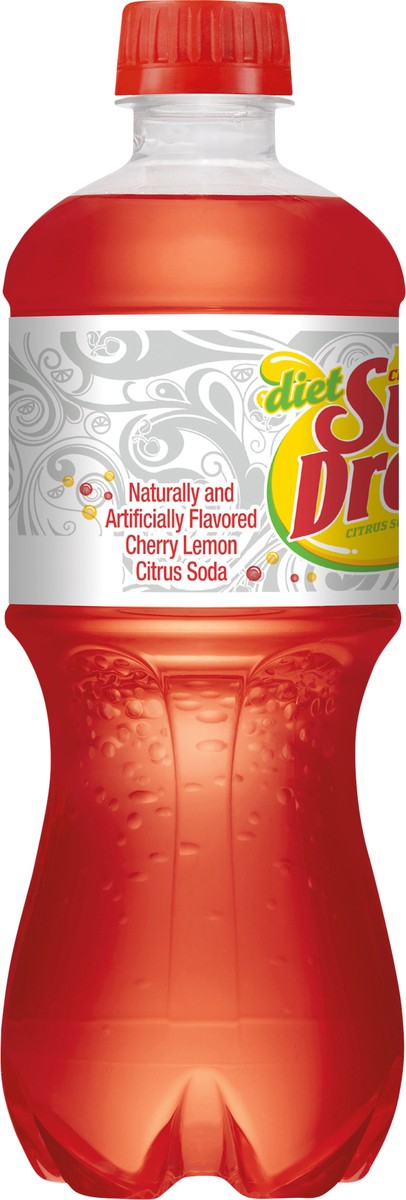 slide 2 of 11, Diet Sun Drop Cherry Lemon Soda, 20 fl oz bottle, 20 fl oz