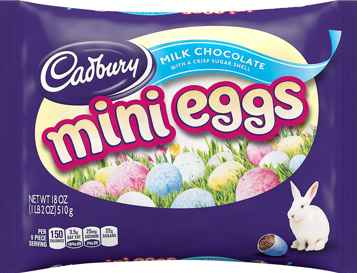 slide 4 of 5, Cadbury Mini Eggs Easter Candy, 18 oz