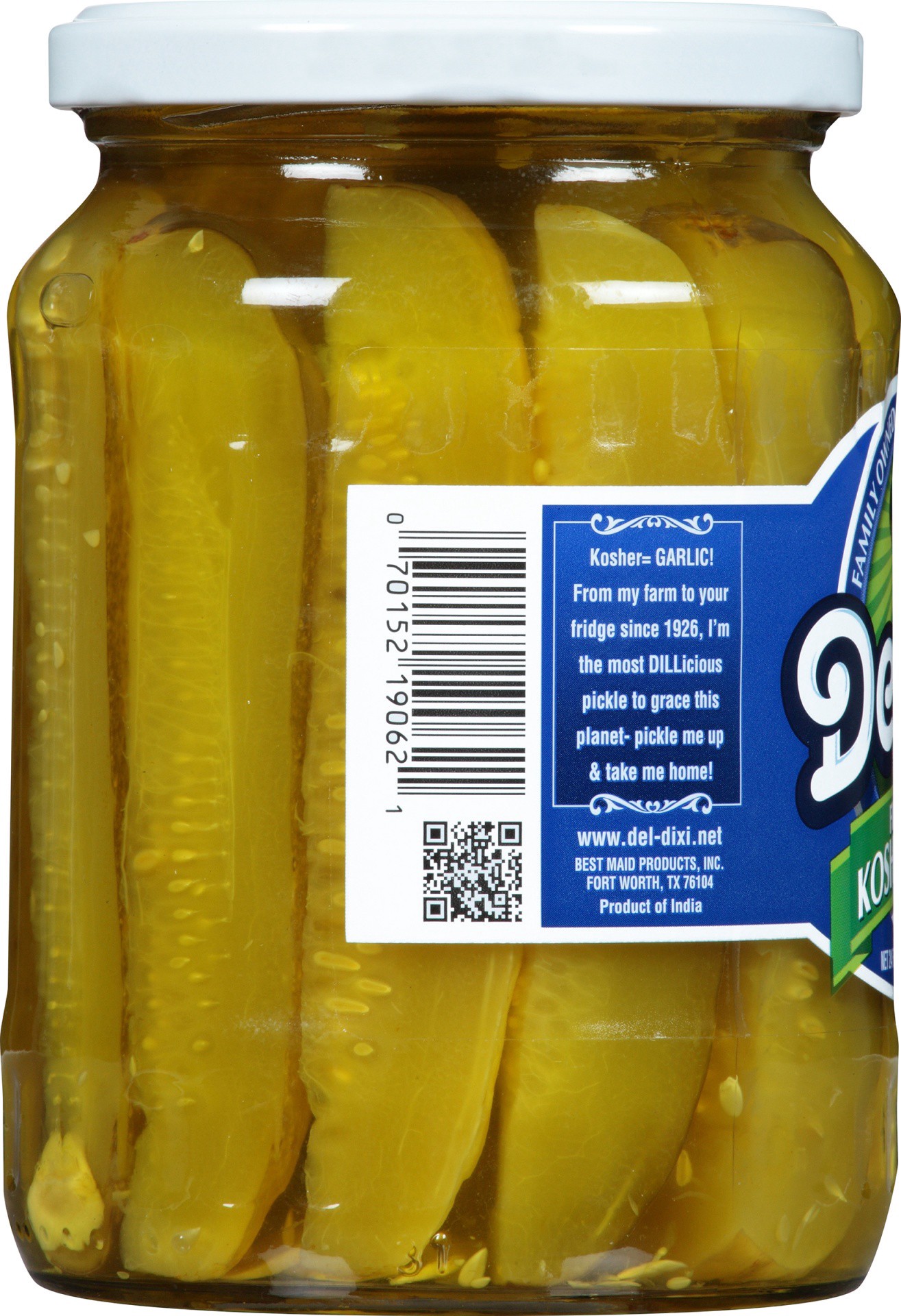 slide 3 of 5, Best Maid Del Dixi Kosher Spears - 24 oz, 24 oz