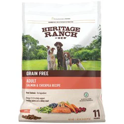 Heritage Ranch by H-E-B Adult Grain-Free Dry Dog Food - Salmon & Chickpea