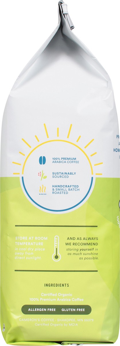 slide 5 of 9, Cameron's Organic Dark Roast Whole Bean Smooth Espresso Coffee 28 oz, 28 oz