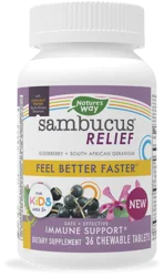 Nature's Way Sambucus Relief Chewables for Kids