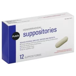 Publix Hemorrhoidal, Suppositories
