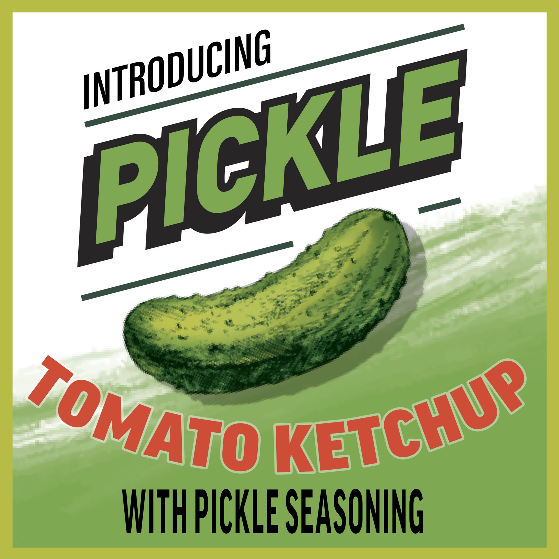 slide 3 of 5, Heinz Tomato Ketchup with Pickle Seasoning, 13.5 oz Bottle, 13.5 oz