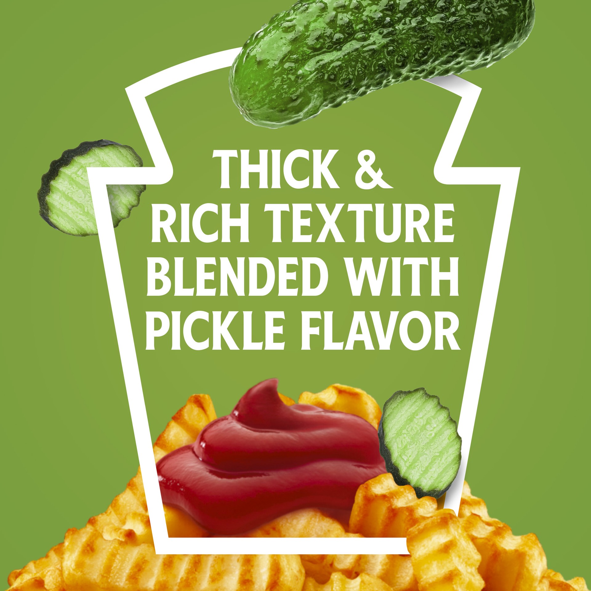 slide 4 of 5, Heinz Tomato Ketchup with Pickle Seasoning, 13.5 oz Bottle, 13.5 oz