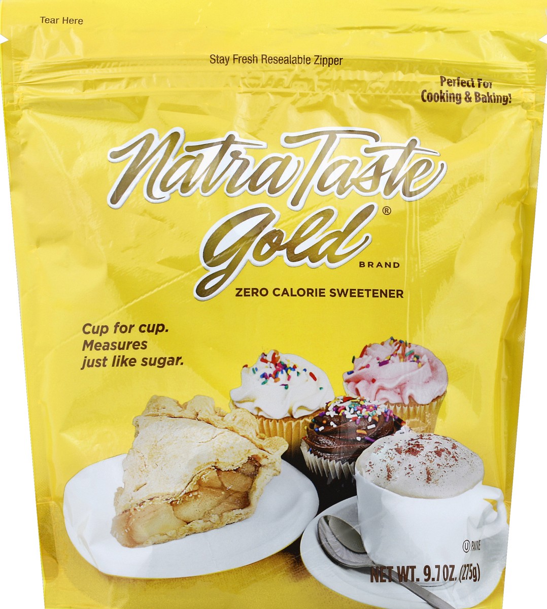 slide 1 of 4, Natra Taste Gold Sweetener 9.7 oz, 9.7 oz