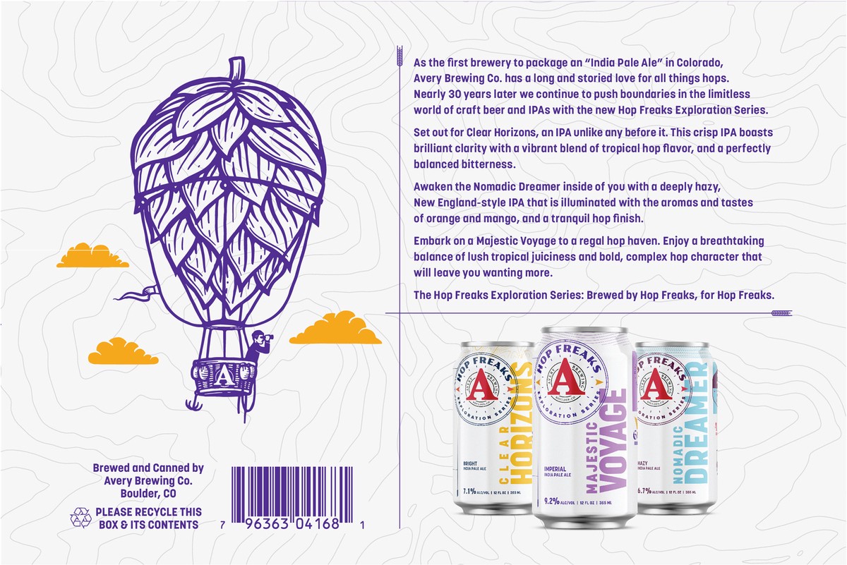 slide 8 of 11, Avery Brewing Majestic Voyage - 6 Pack 12 fl oz Cans, 6 ct