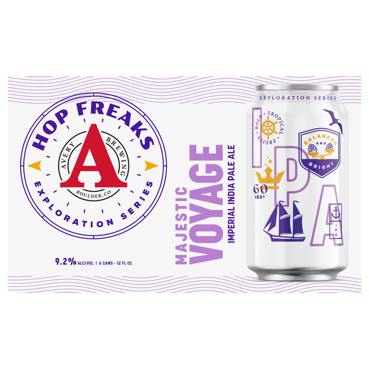 slide 4 of 11, Avery Brewing Majestic Voyage - 6 Pack 12 fl oz Cans, 6 ct