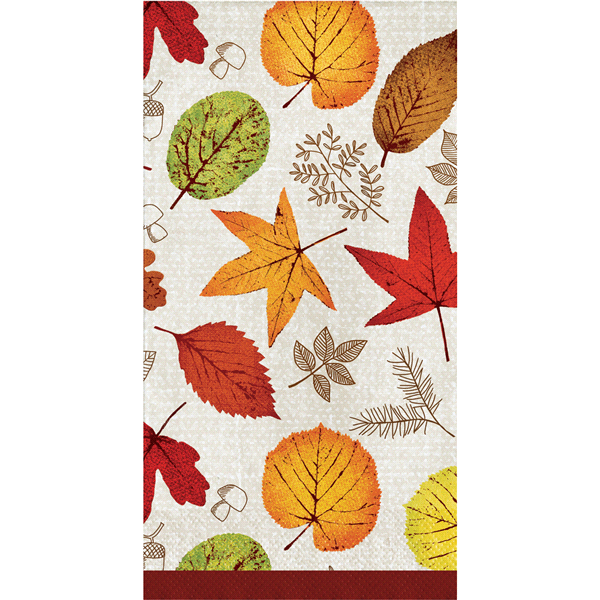 slide 1 of 1, Creative Converting Harvest Happy Guest Napkin, 16 ct