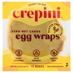 Crepini Gluten Free Grains Egg Wraps
