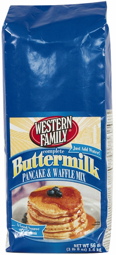 slide 1 of 1, Western Family Complete Pancake Mix, 56 oz