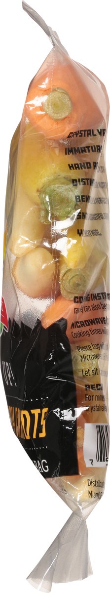 slide 6 of 9, Crystal Valley Baby Carrots, Gourmet Mixed, 12 oz