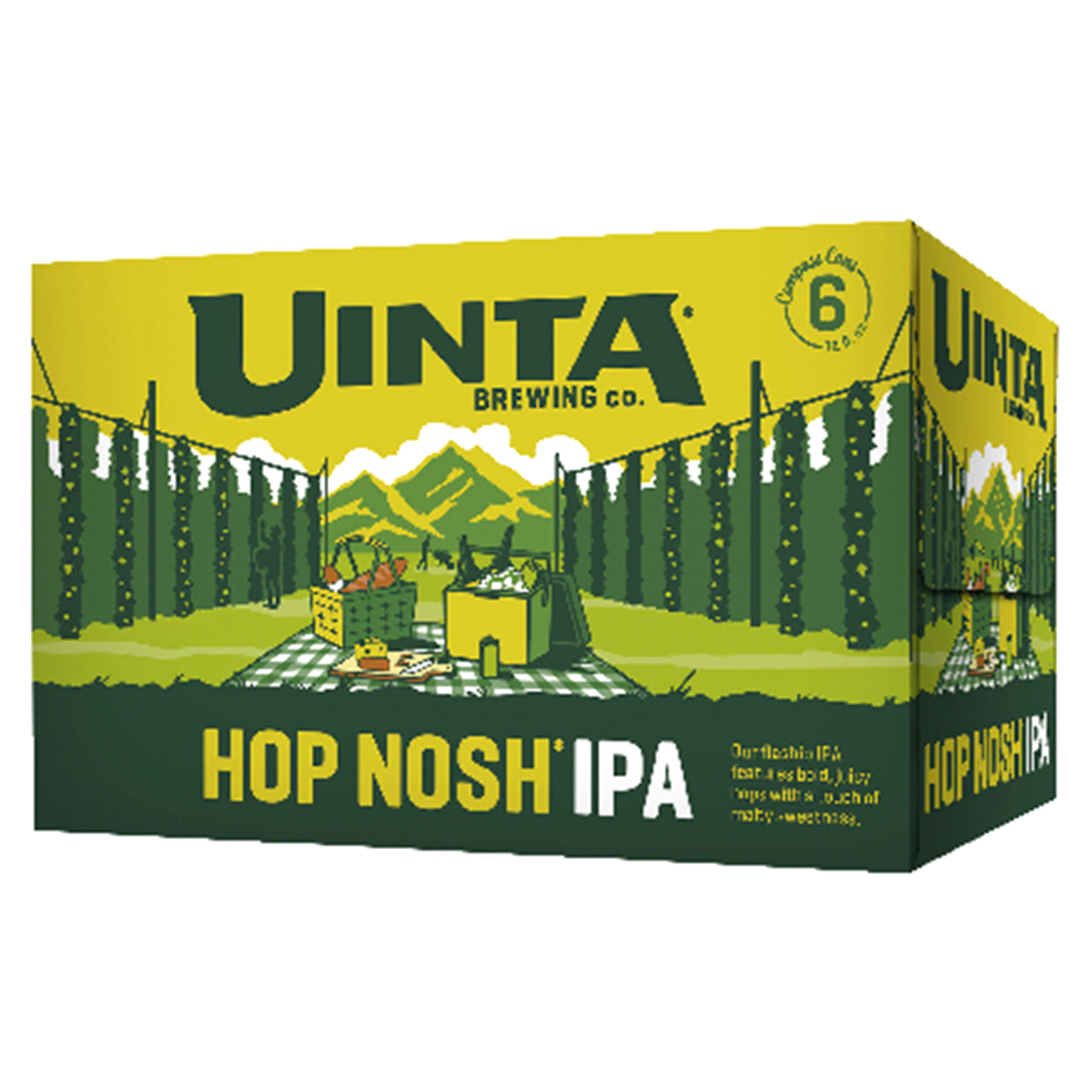 slide 1 of 1, Uinta Brewing Co. Beer 6 ea, 6 ct; 12 fl oz