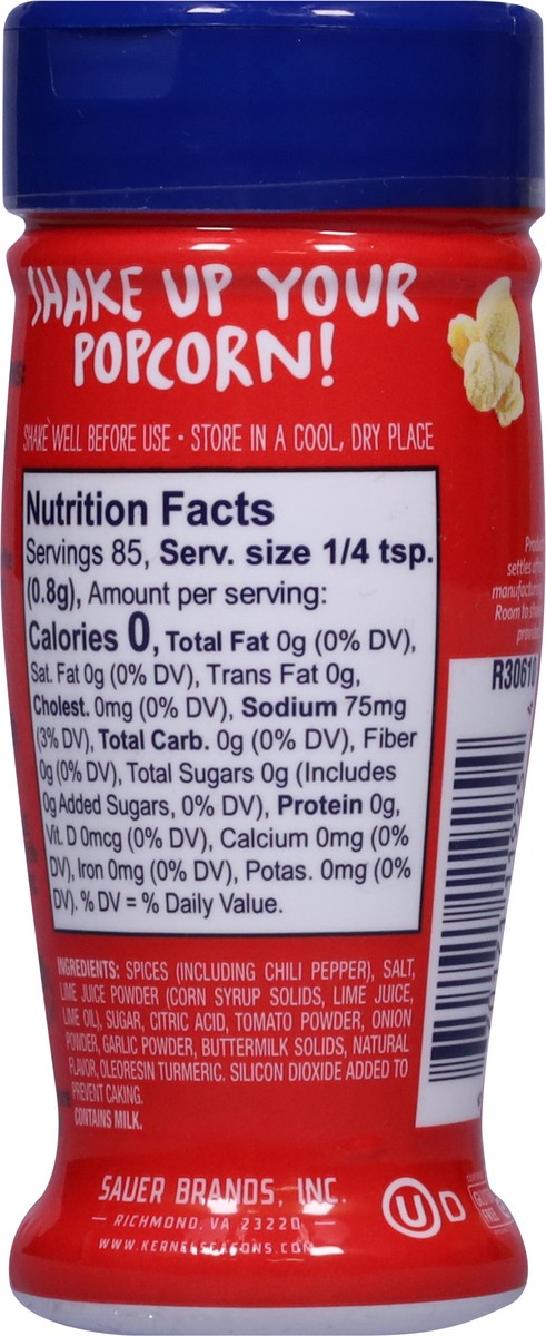 slide 13 of 13, Kernel Season's Chile Limon Popcorn Seasoning 2.4 oz, 2.4 oz