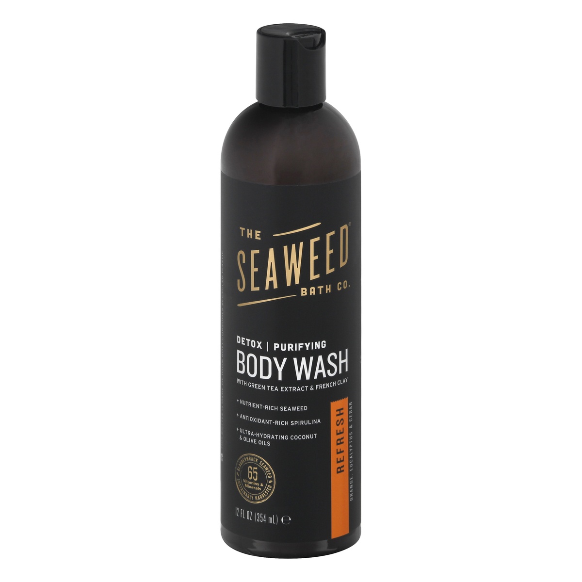 slide 1 of 2, The Seaweed Bath Co. Refresh Purifying Detox Body Wash, 12 oz