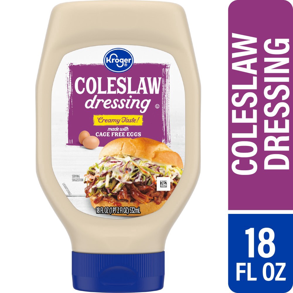 slide 1 of 5, Kroger Coleslaw Dressing, 18 fl oz