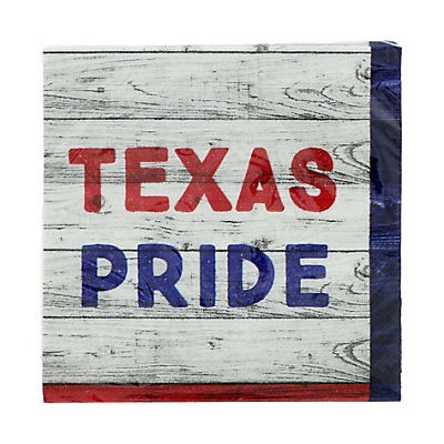 slide 1 of 1, Creative Converting Beverage Napkin True Texan, 16 ct