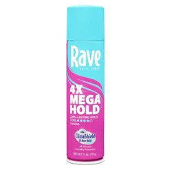 Rave 4x Mega Aerosol Scented Hair Spray