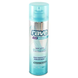 Rave 4x Mega Aerosol Scented Hair Spray