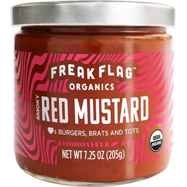 slide 1 of 2, Freak Flag Organics Smoky Red Mustard, 1 ct