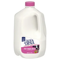 Alta Dena Fat Free Milk with Vitamin A and Vitamin D, Skim Milk, Gallon