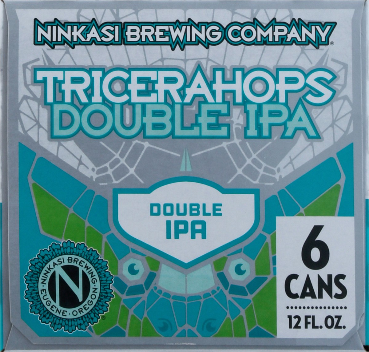 slide 8 of 8, Ninkasi Double IPA Tricerahops Beer 6 - 12 fl oz Cans, 6 ct