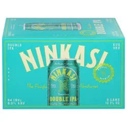 Ninkasi Double IPA Tricerahops Beer 6 - 12 fl oz Cans