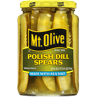 slide 16 of 21, Mt. Olive Polish Dill Spears 24 fl. oz. Jar, 24 fl oz