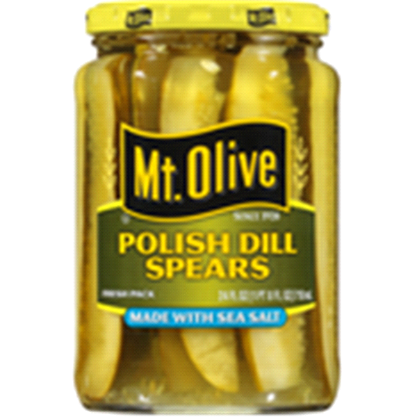 slide 17 of 21, Mt. Olive Polish Dill Spears 24 fl. oz. Jar, 24 fl oz