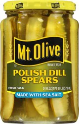 Mt. Olive Polish Dill Spears 24 fl oz Jar