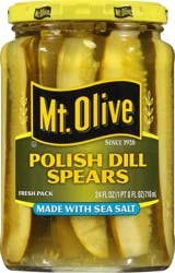 Mt. Olive Polish Dill Spears 24 fl oz Jar