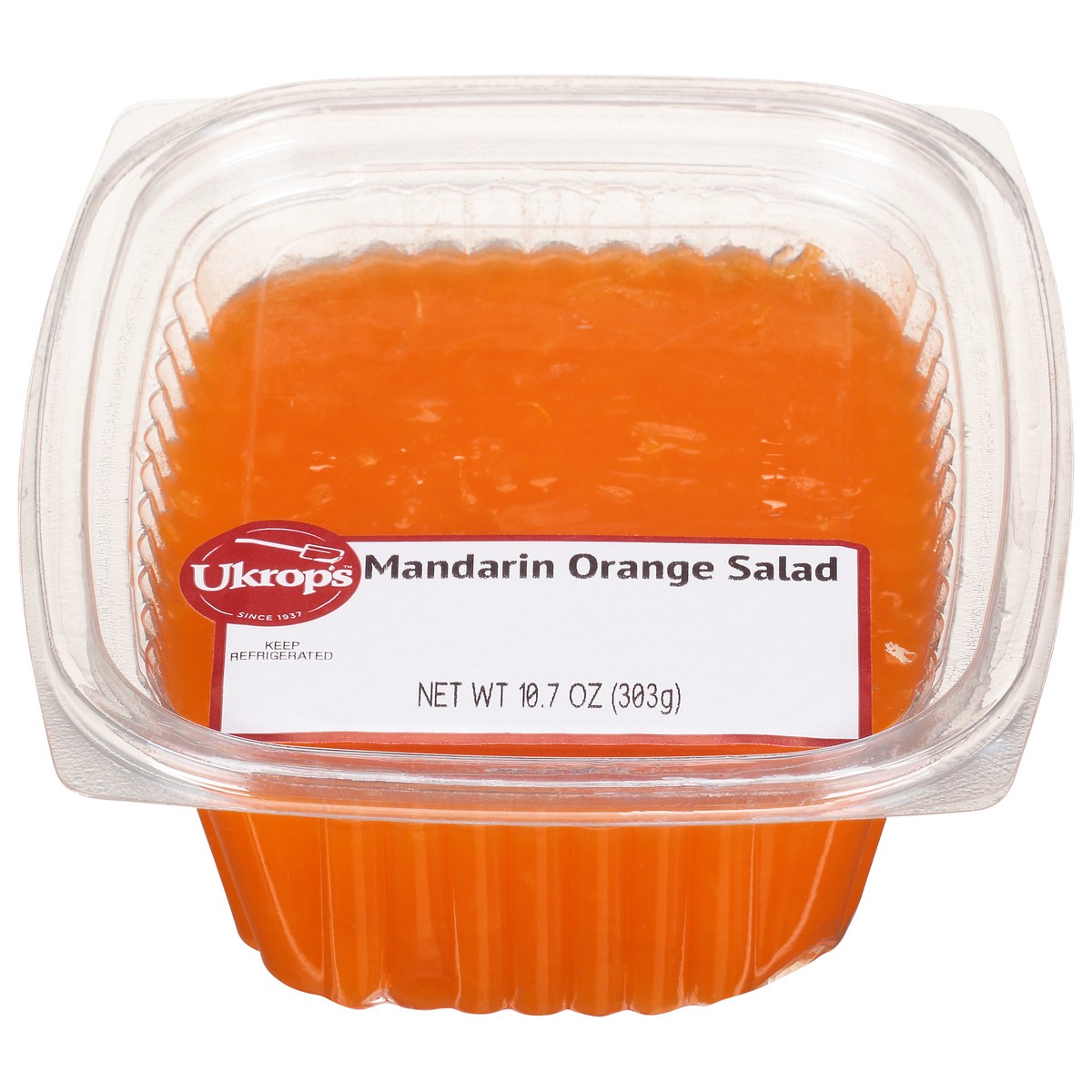 slide 1 of 4, Ukrop's Mandarin Orange Salad 10.7 oz, 10.7 oz