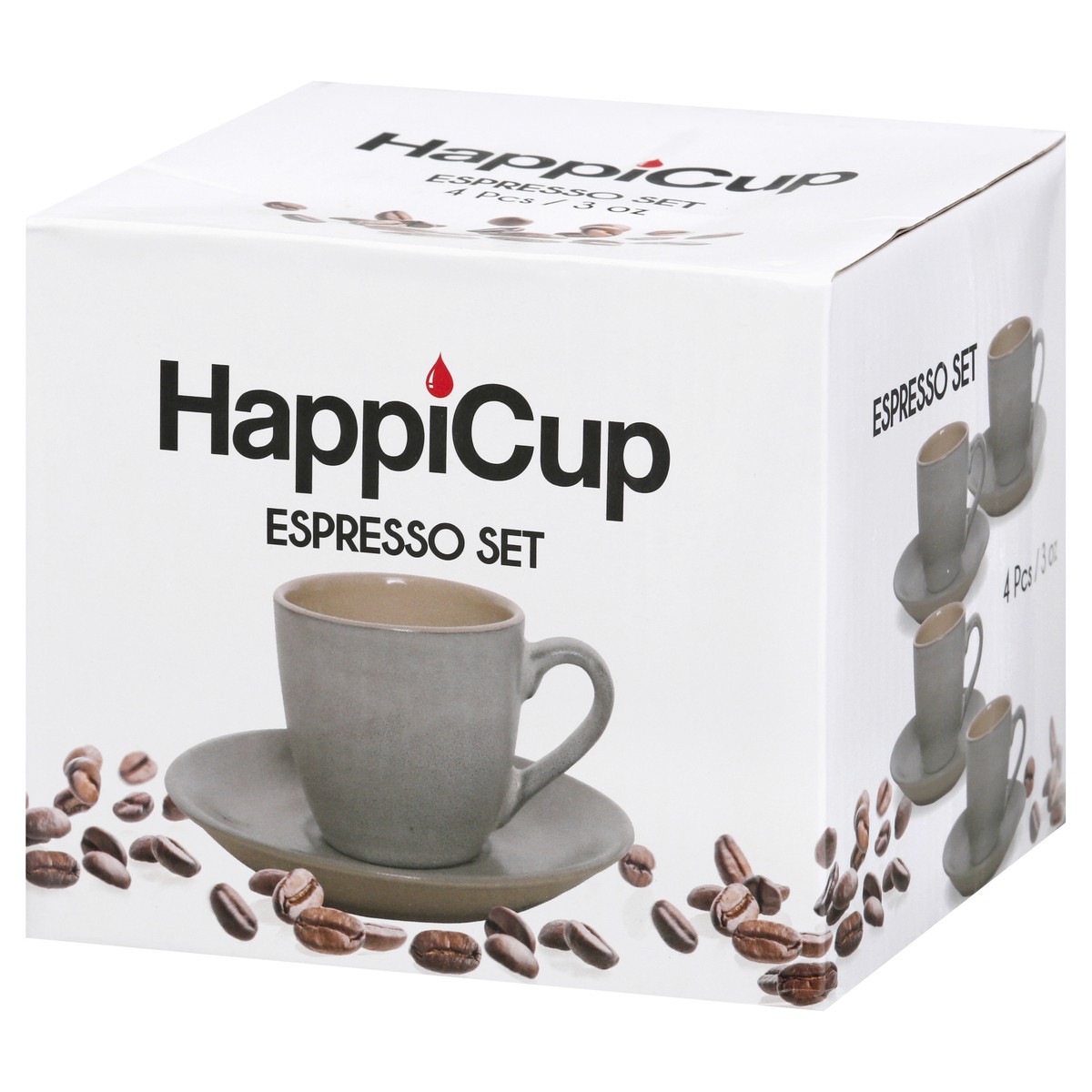 slide 9 of 11, Happi Cup Espresso Set 4 ea, 4 ct