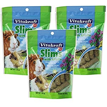 slide 1 of 1, Vitakraft Guinea Pig Slims With Alfalfa, 8.8 oz