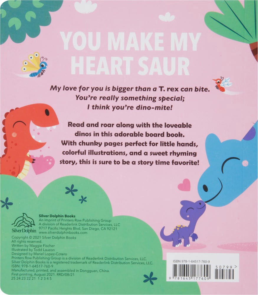 slide 2 of 3, You Make My Heart Saur By Sandra Magsamen, 1 ct